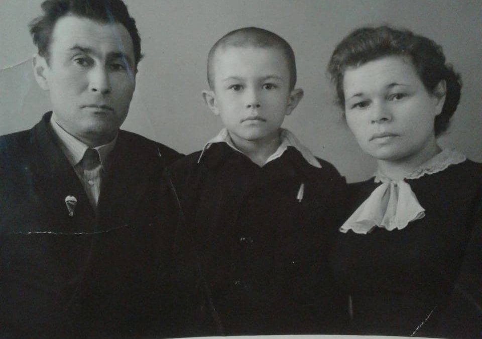 Сергей Ануфриевич жена Алла и сын Анатолий